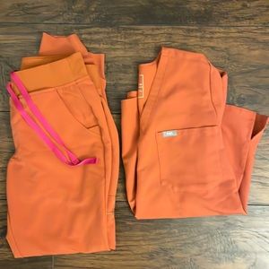 Terracotta Figs scrubs